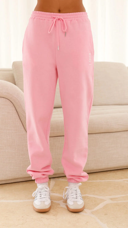 Billy J Trackie Pants Pink