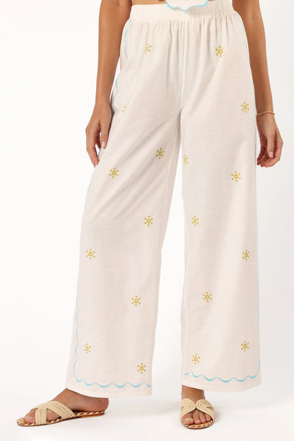 Elizabeth Pant Set Off White
