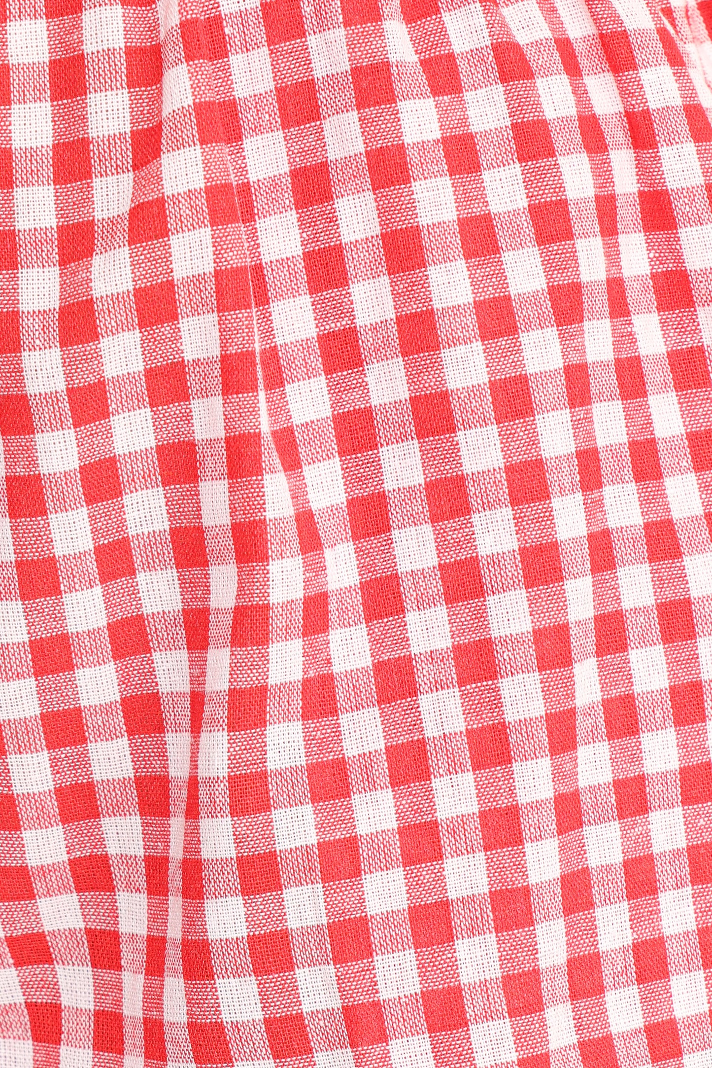 Daphne Short Set Yellow Red Gingham
