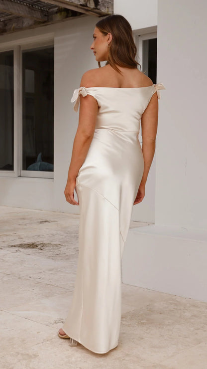 Frida Maxi Dress Champagne