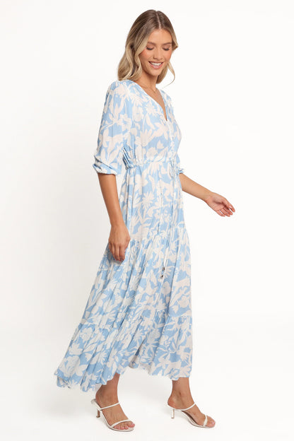 Kelda Dress Blue Floral