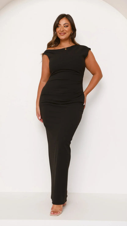 Lilah Maxi Dress Black