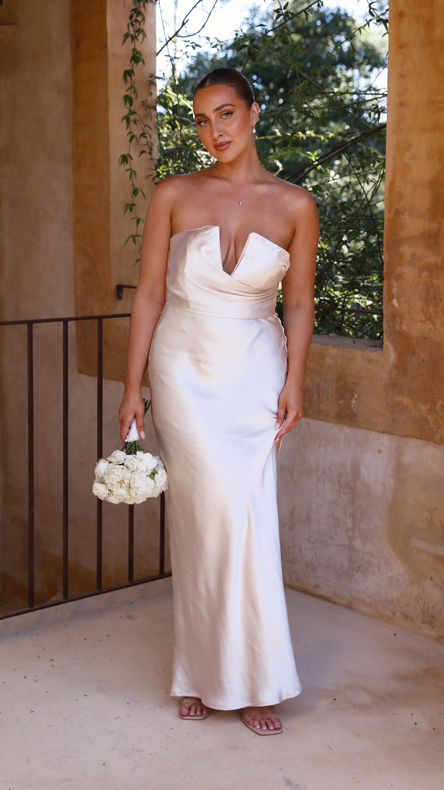 Valerie Maxi Dress Champagne