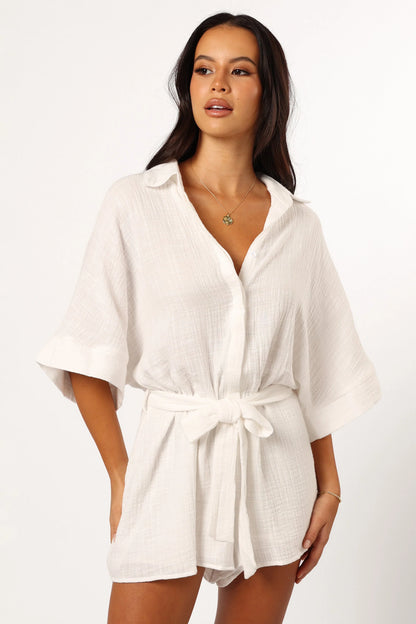 Jemmy Romper White