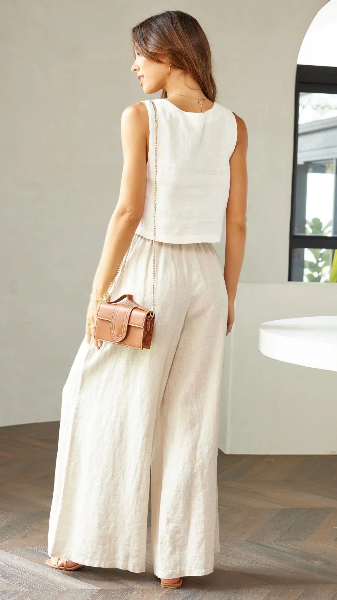 Tillie Crop Top White