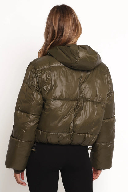 Archie Puffer Jacket Olive