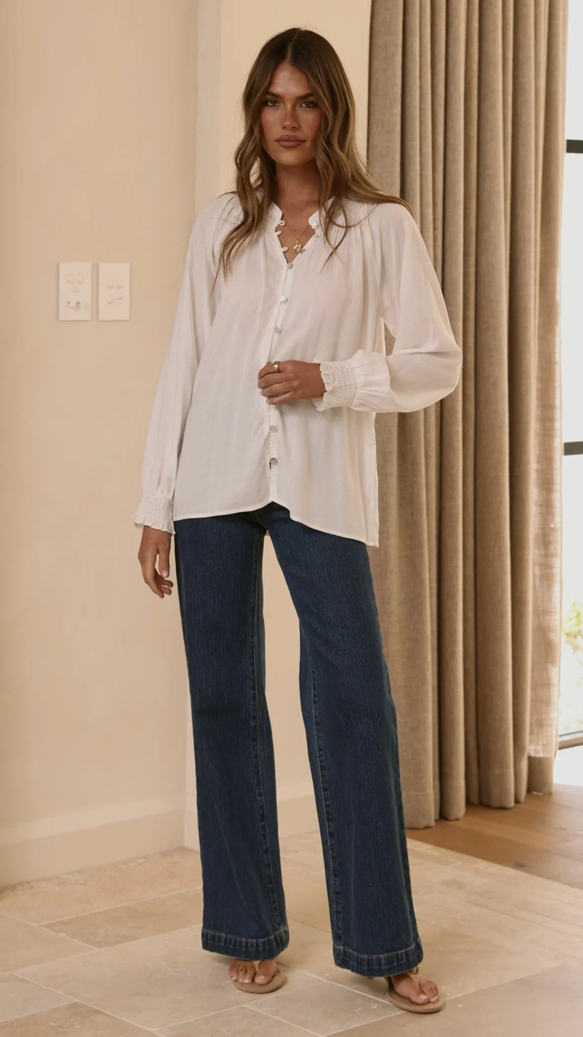 Solana Top White