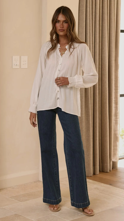 Solana Top White