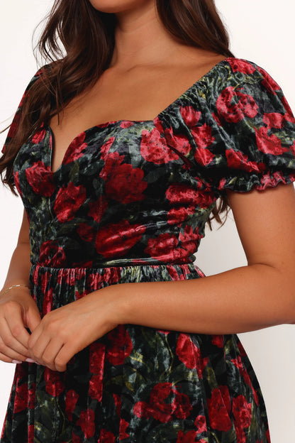 Anders Mini Dress Black Red