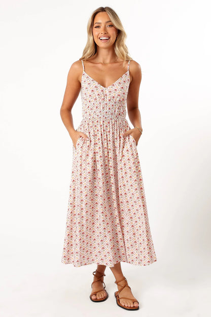 Phoeve Midi Dress Floral