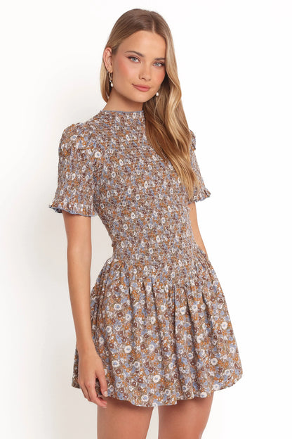 Celine Mini Dress Floral