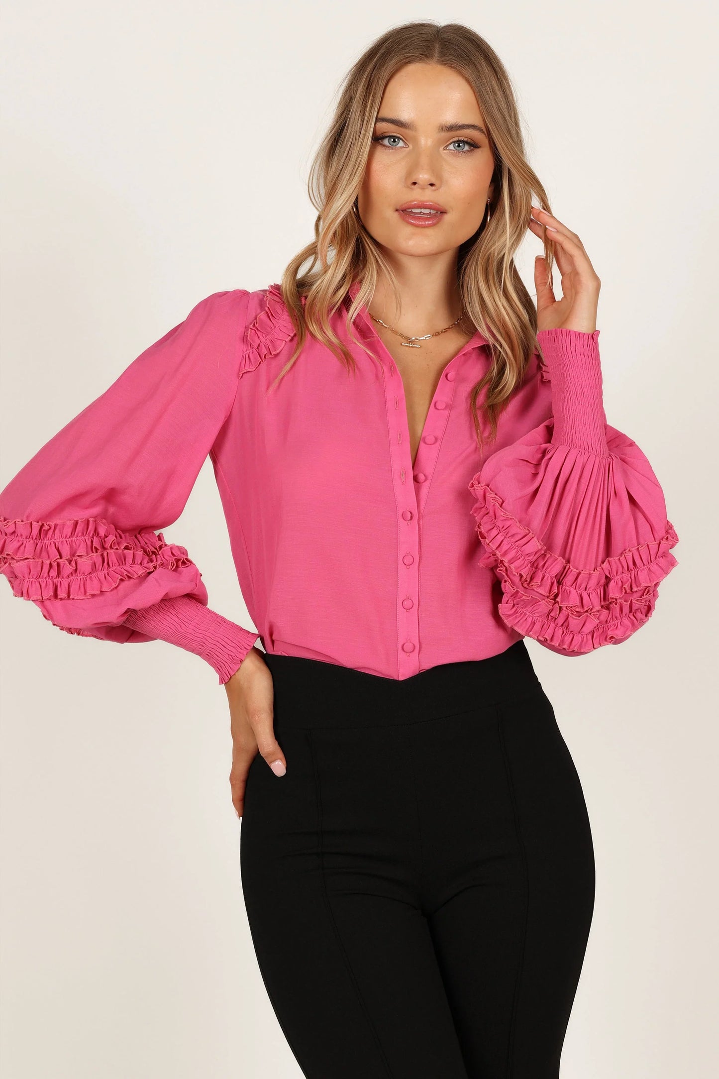 Bettina Shirt Fuchsia