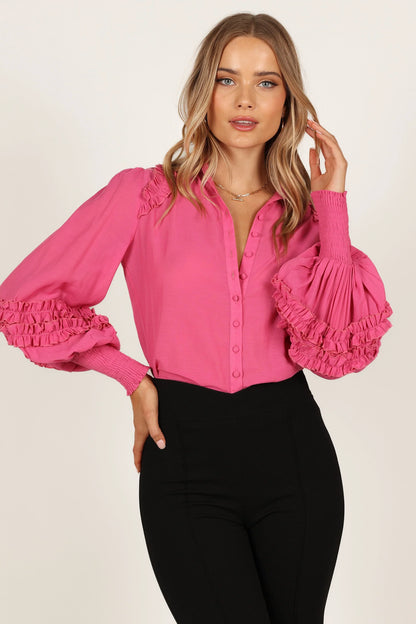 Bettina Shirt Fuchsia
