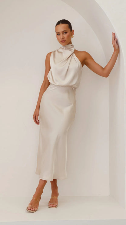 Esther Maxi Dress Champagne