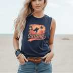 Surfing Graphic Tank Top