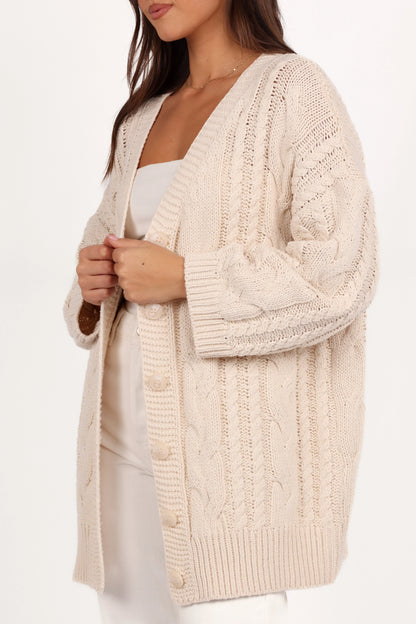 Monique Cardigan Cream