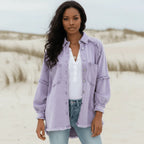 Colorful Boho Denim Jacket