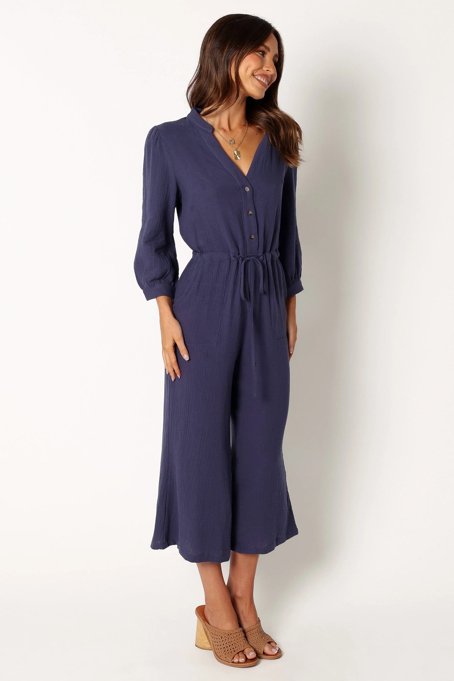 Roberta Jumpsuit Navy