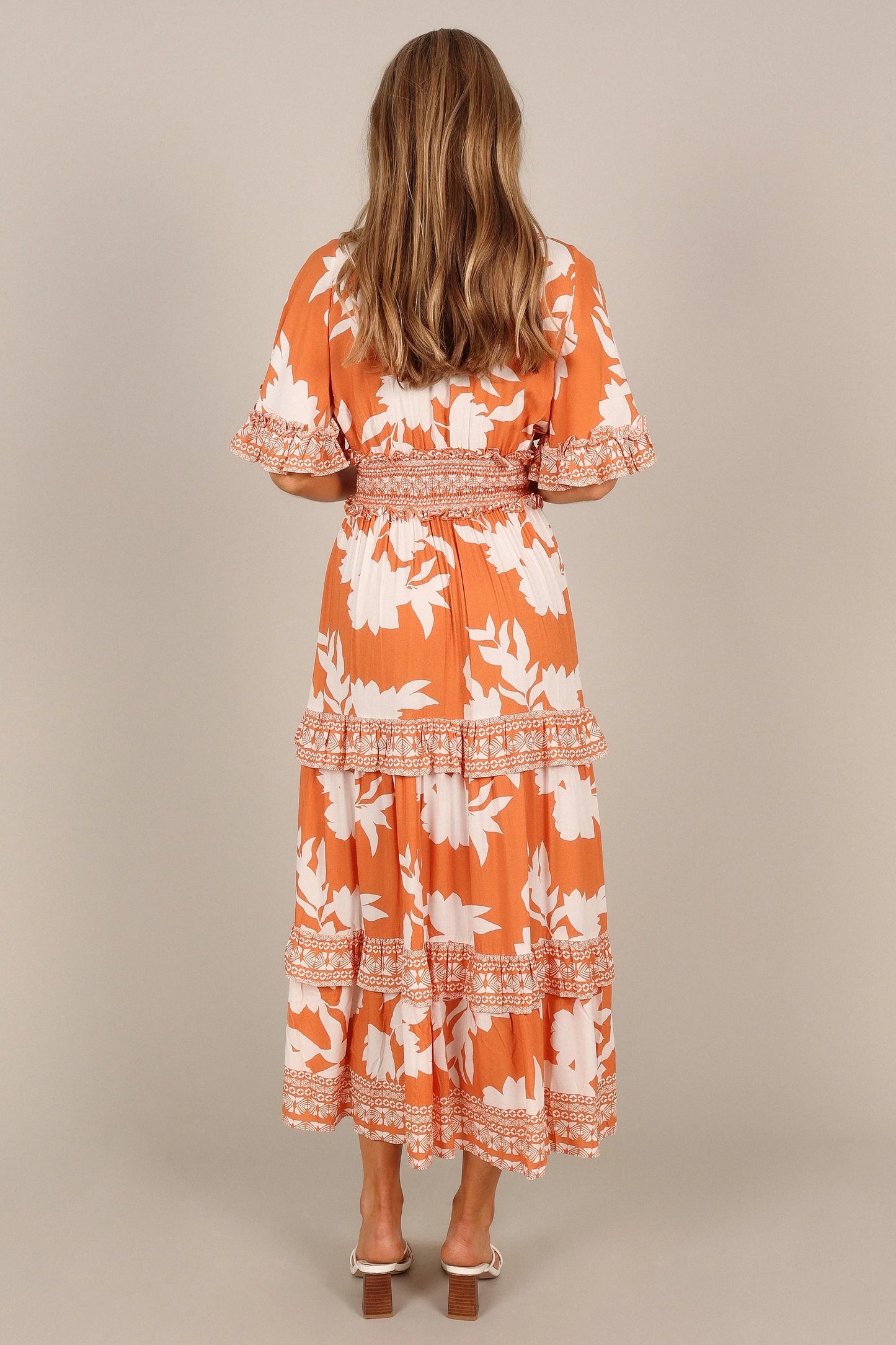 Silvio Maxi Dress Orange