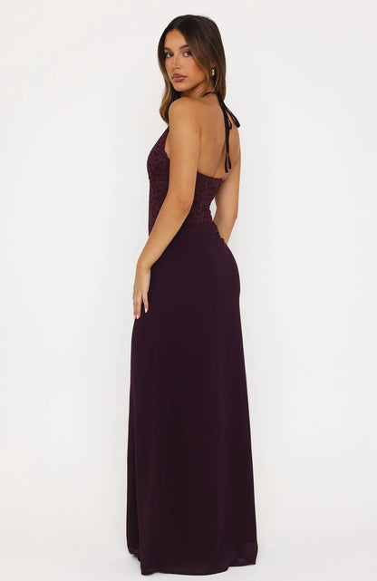 Purely Yours Maxi Dress Plum
