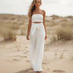 Bohemian Backless Rompers Jumpsuit