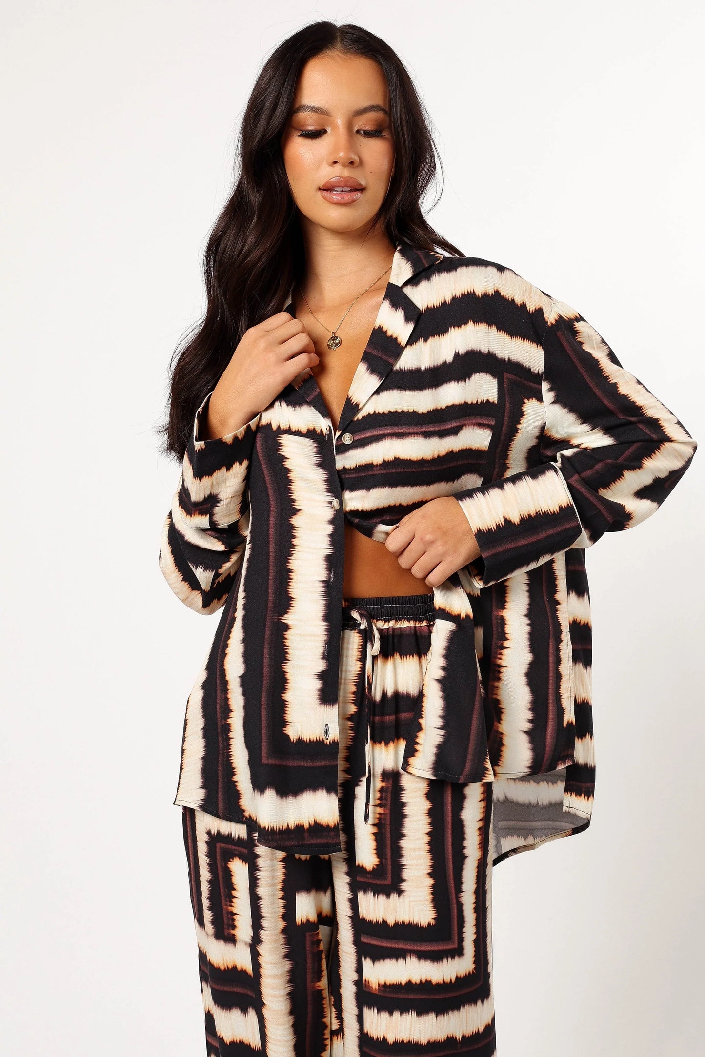 Sola Shirt Noria Print