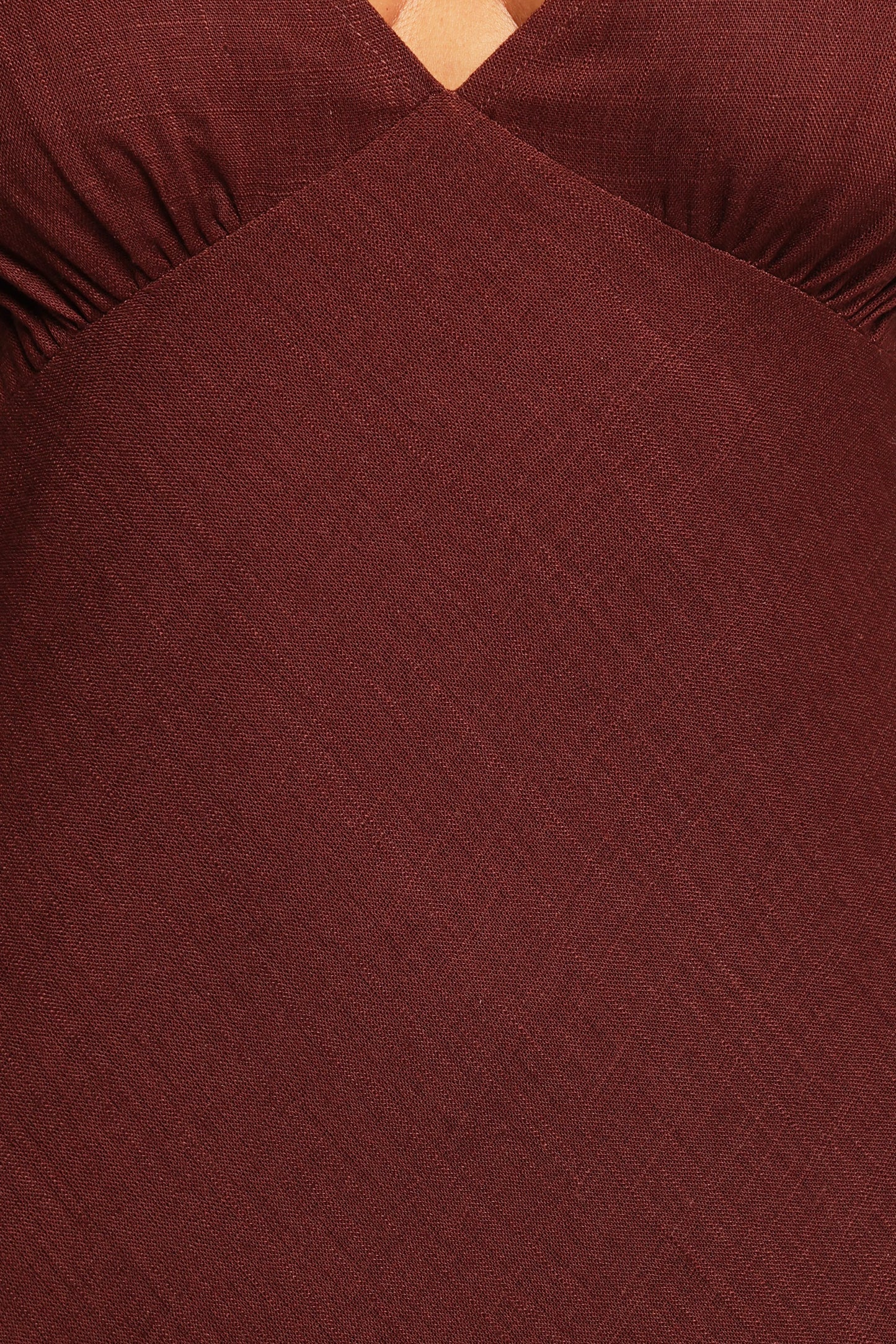 Shyla Midi Dress Brown