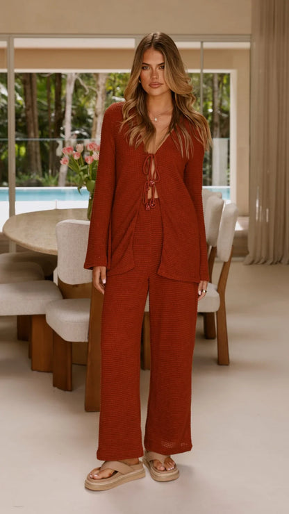 Naisha Pants Rust