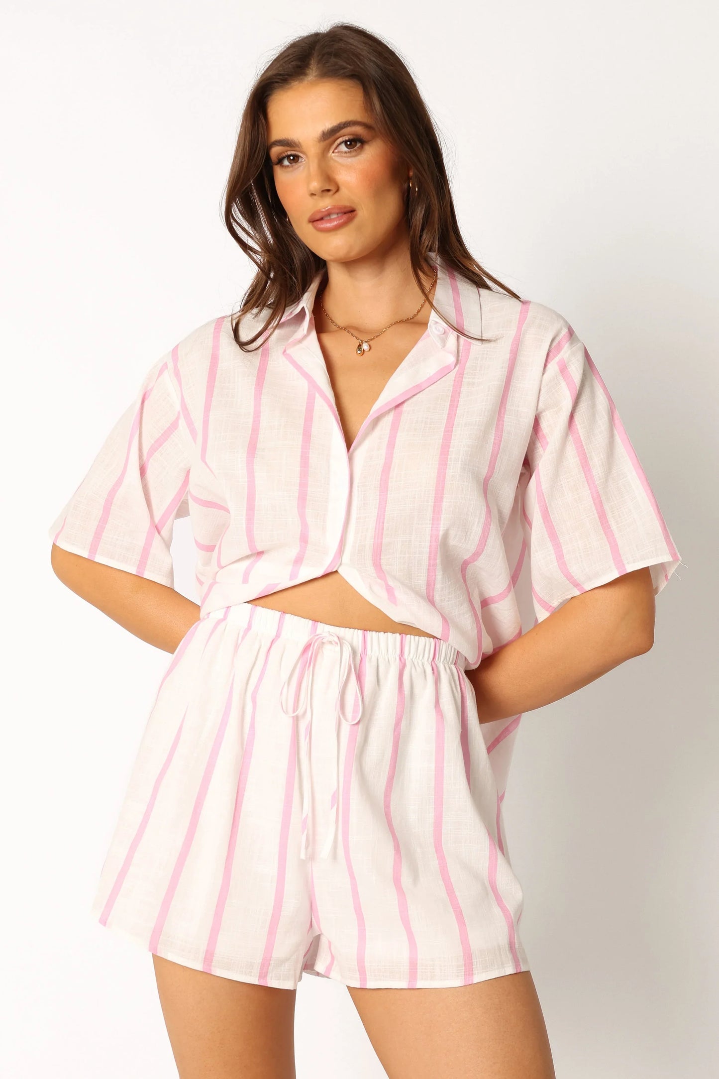 Costa Short Set White