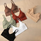 Ribbed Bustier Bralette Top
