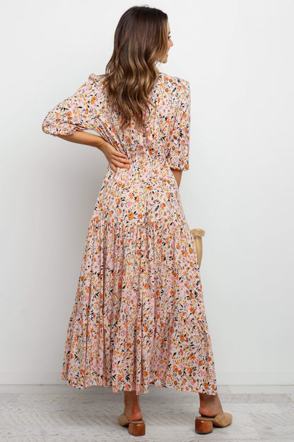 Kelda Dress Beige