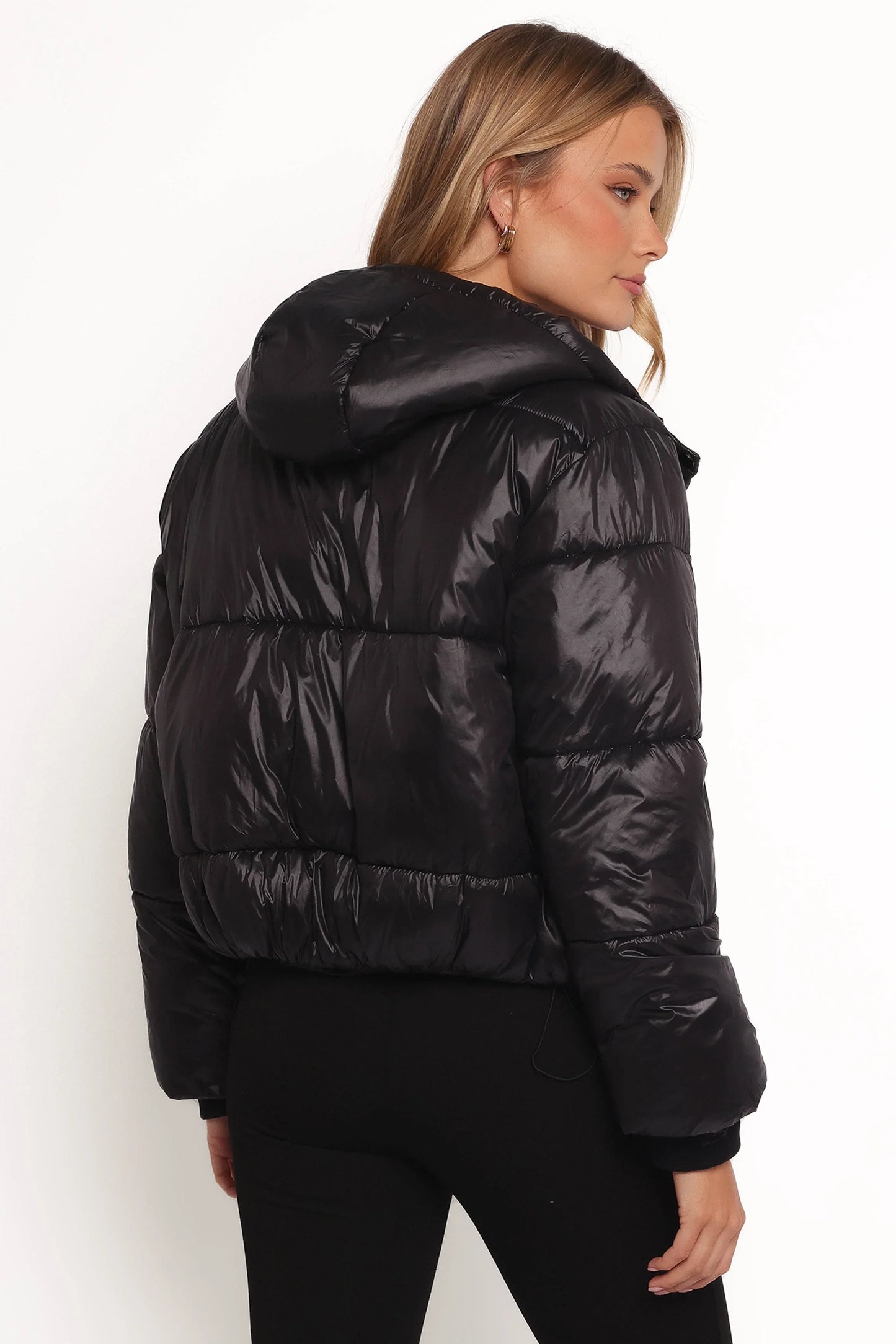 Archie Puffer Jacket Black