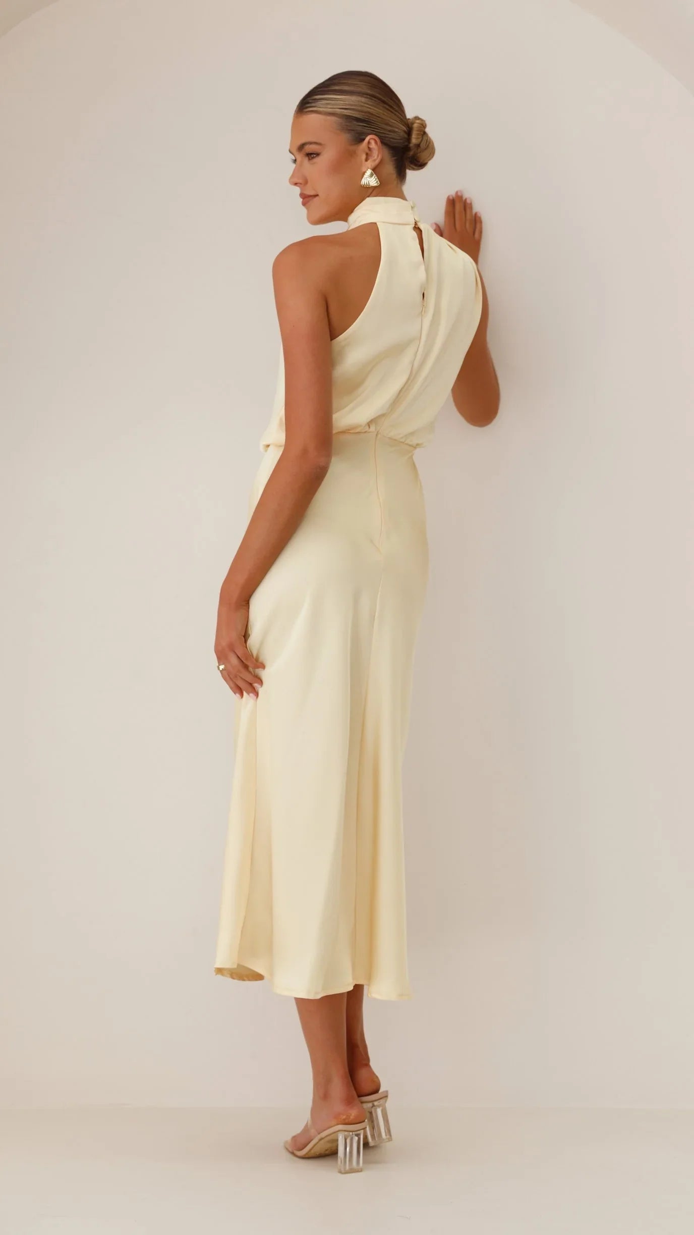 Esther Maxi Dress Lemon