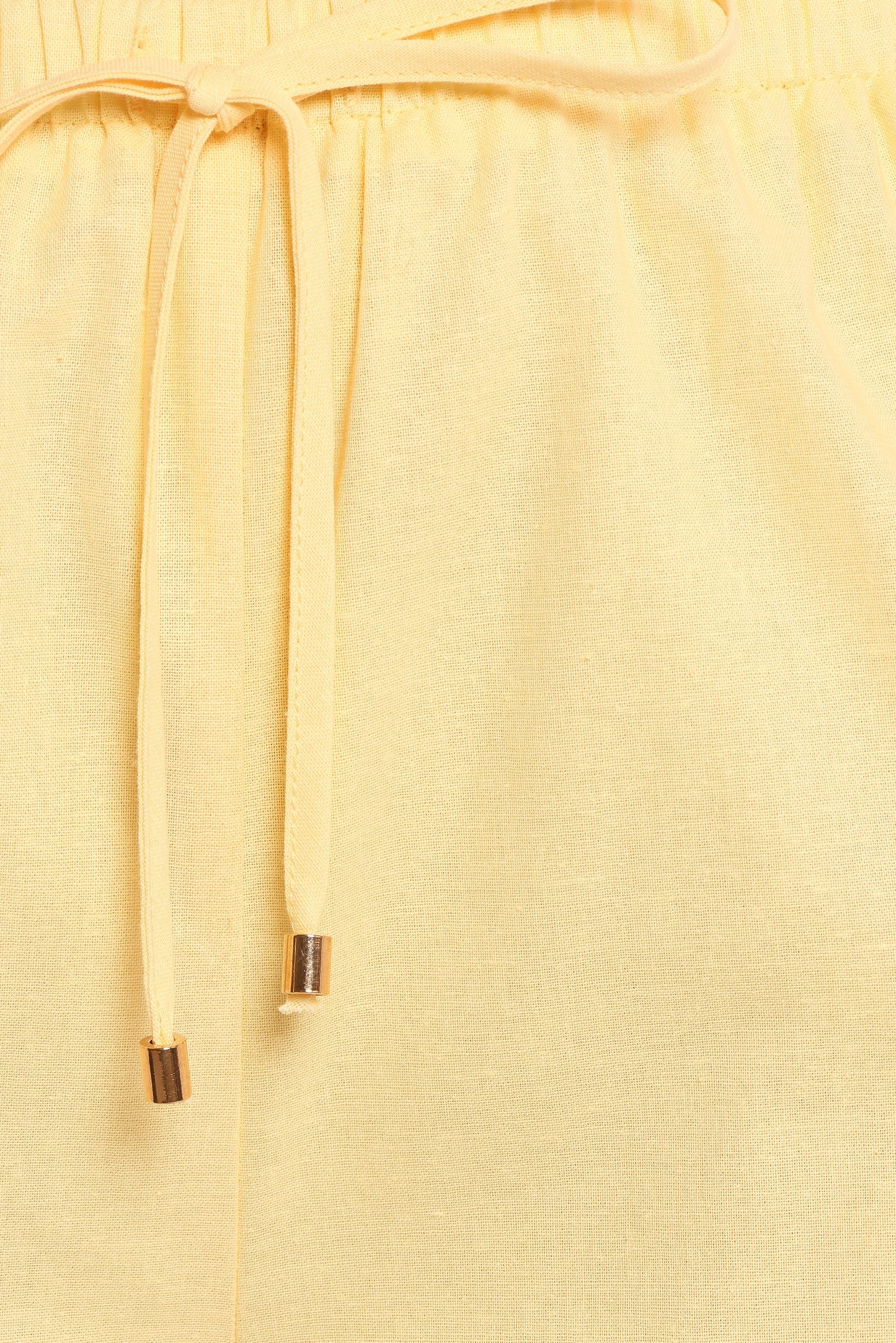 Ember Cotton Pants Butter Yellow