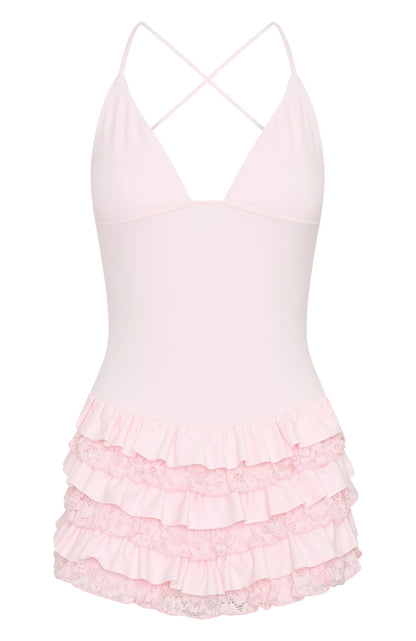 Dream Of Me Playsuit Baby Pink