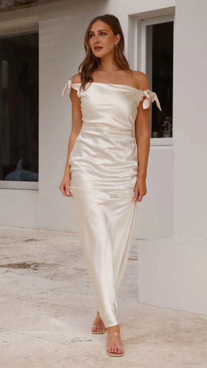 Frida Maxi Dress Champagne