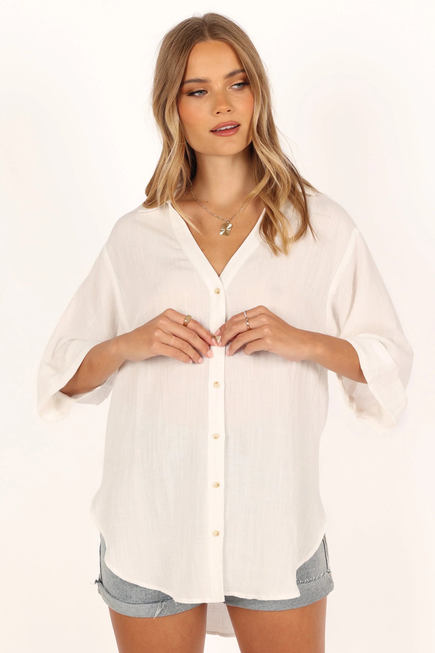 Gaia Shirt Ivory