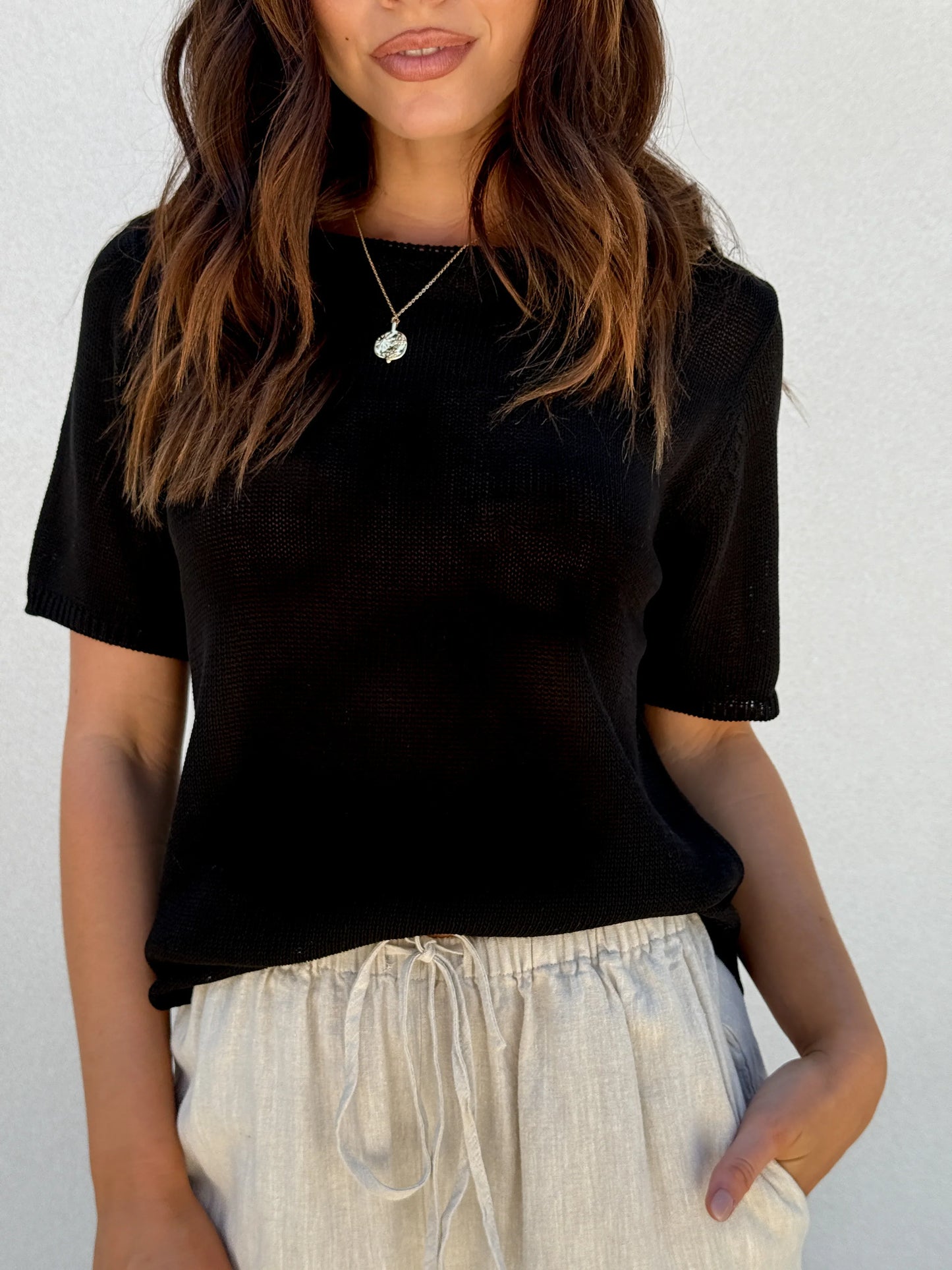 Summer Tee Black