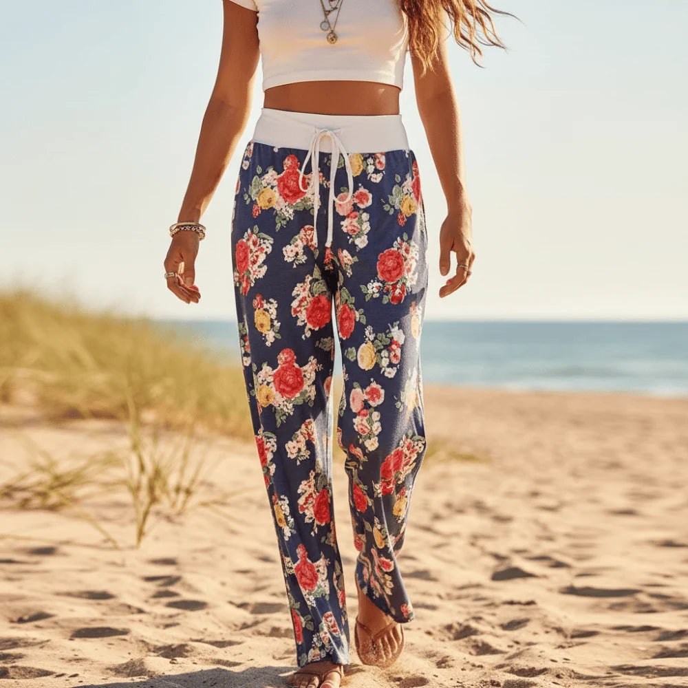 Casual Print Sweatpants