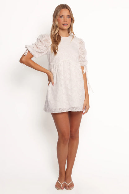 Giselle Mini Dress White Floral
