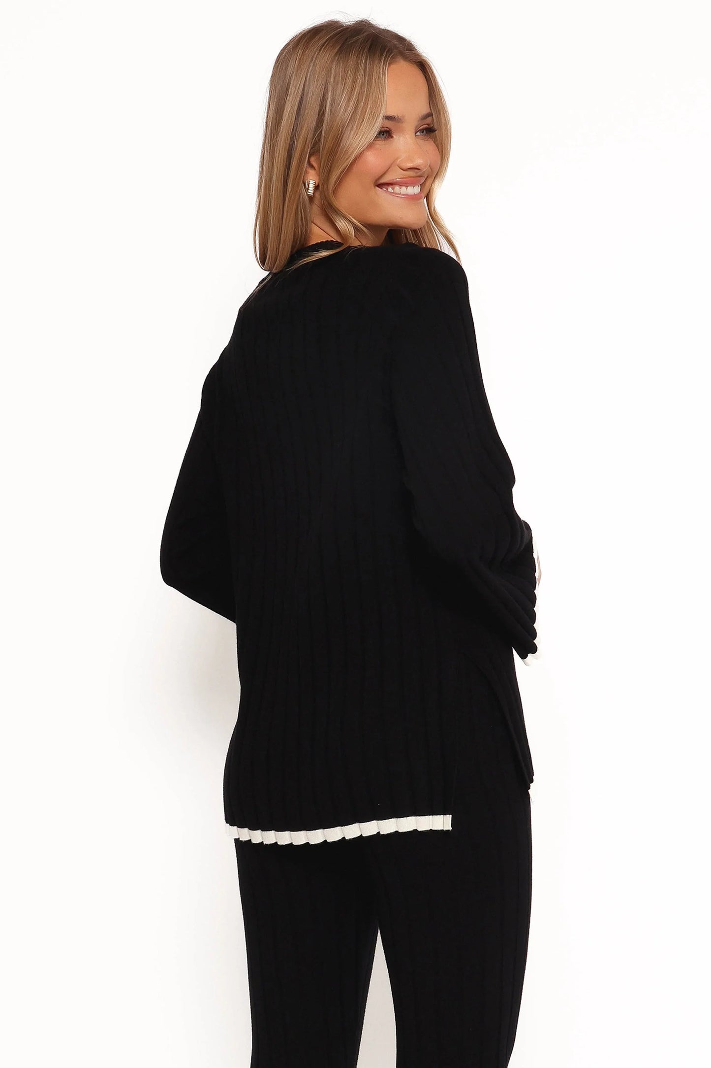 Dora Knit Top Black