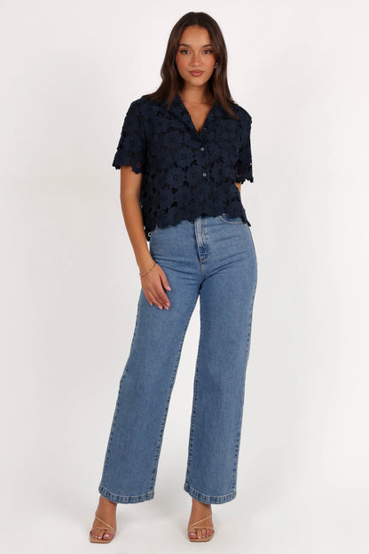 Locale Top Navy