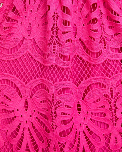 Vivianna Eyelet Maxi Dress