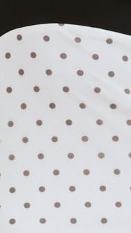 Bonnie Maxi Dress Brown Polka
