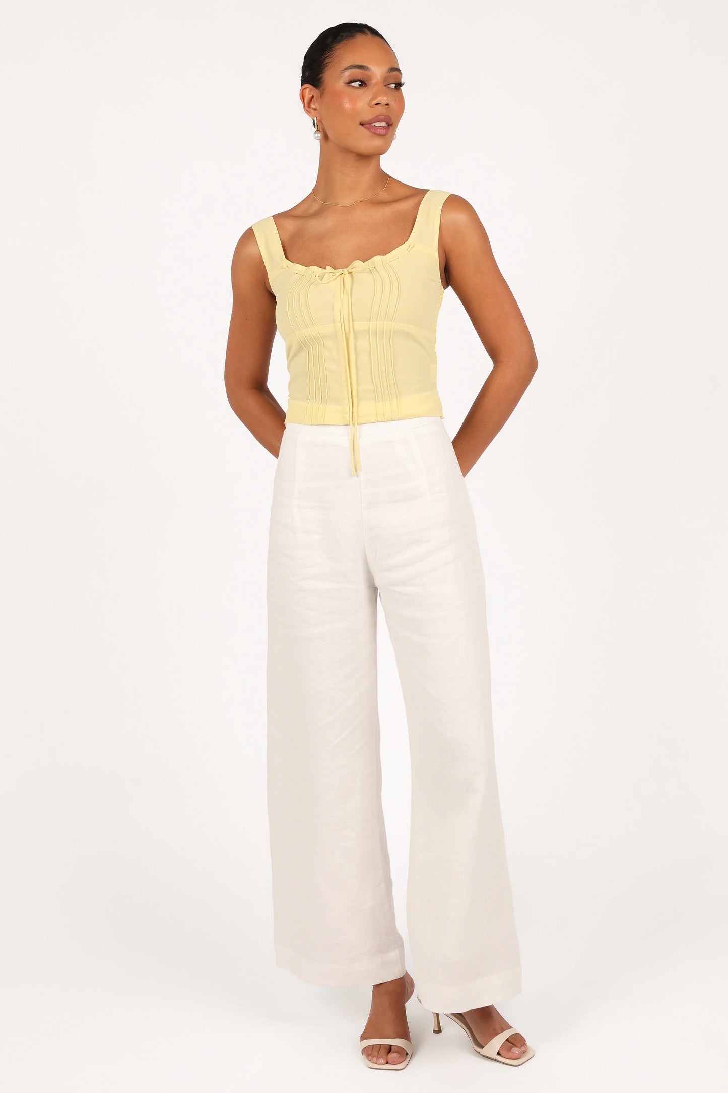 Alice Corset Top Honeysuckle Yellow