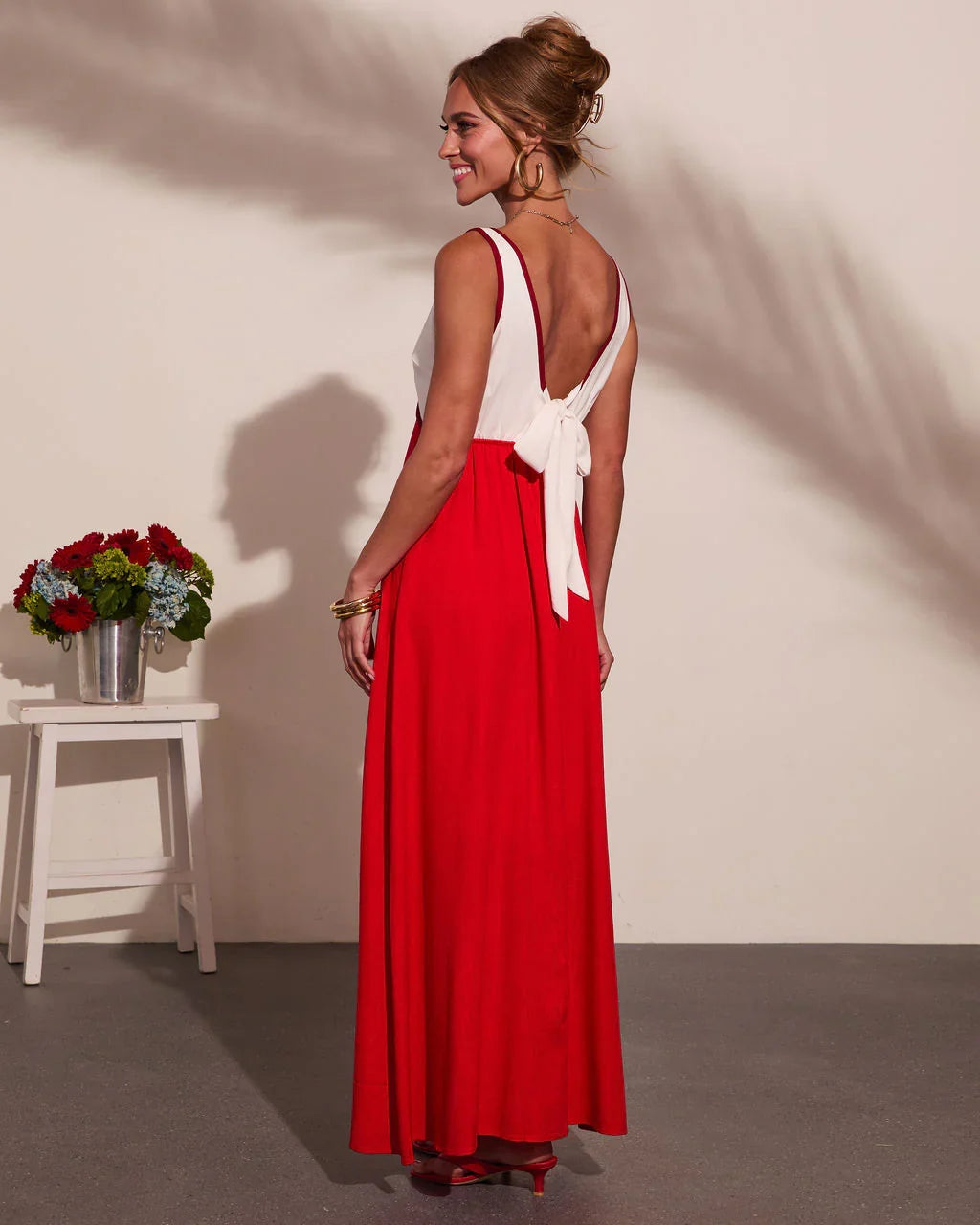Alexandrea Colorblock Maxi Dress