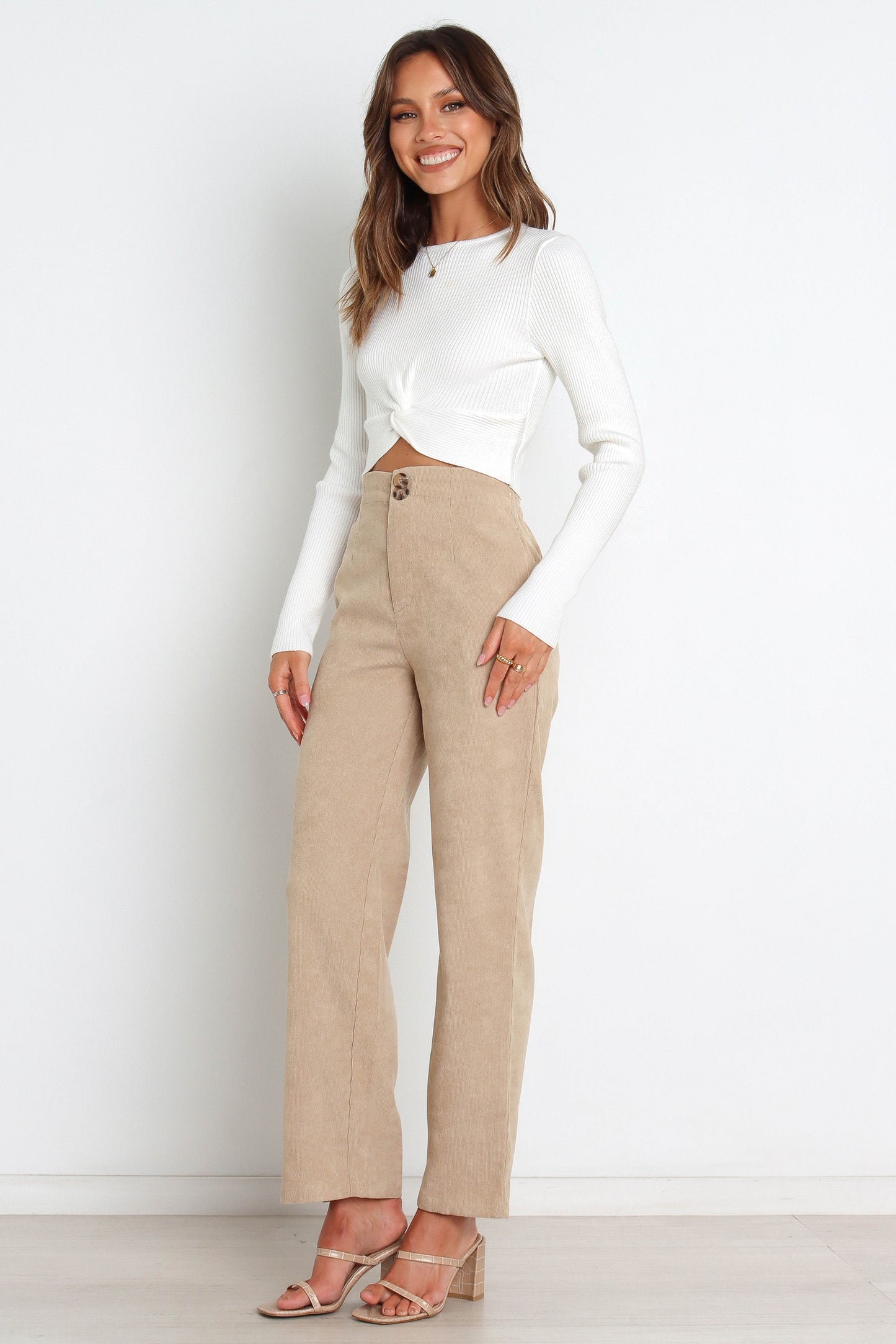 Provence Knit Sweater White