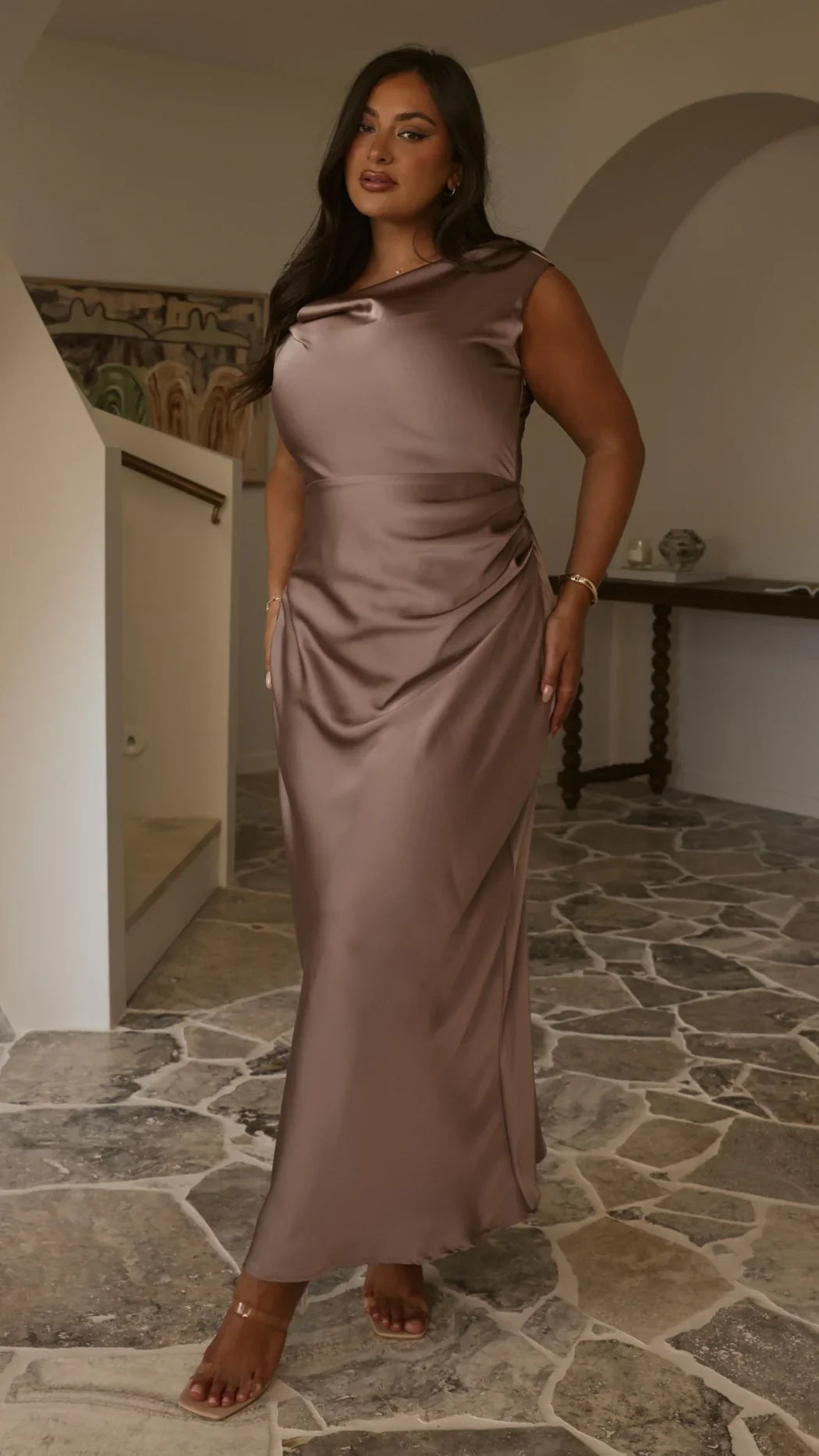 Gigi Maxi Dress Mushroom