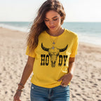 Boho Western Cowgirl Graphic Tee