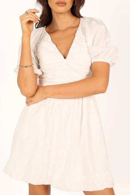 Lulee Mini Dress White